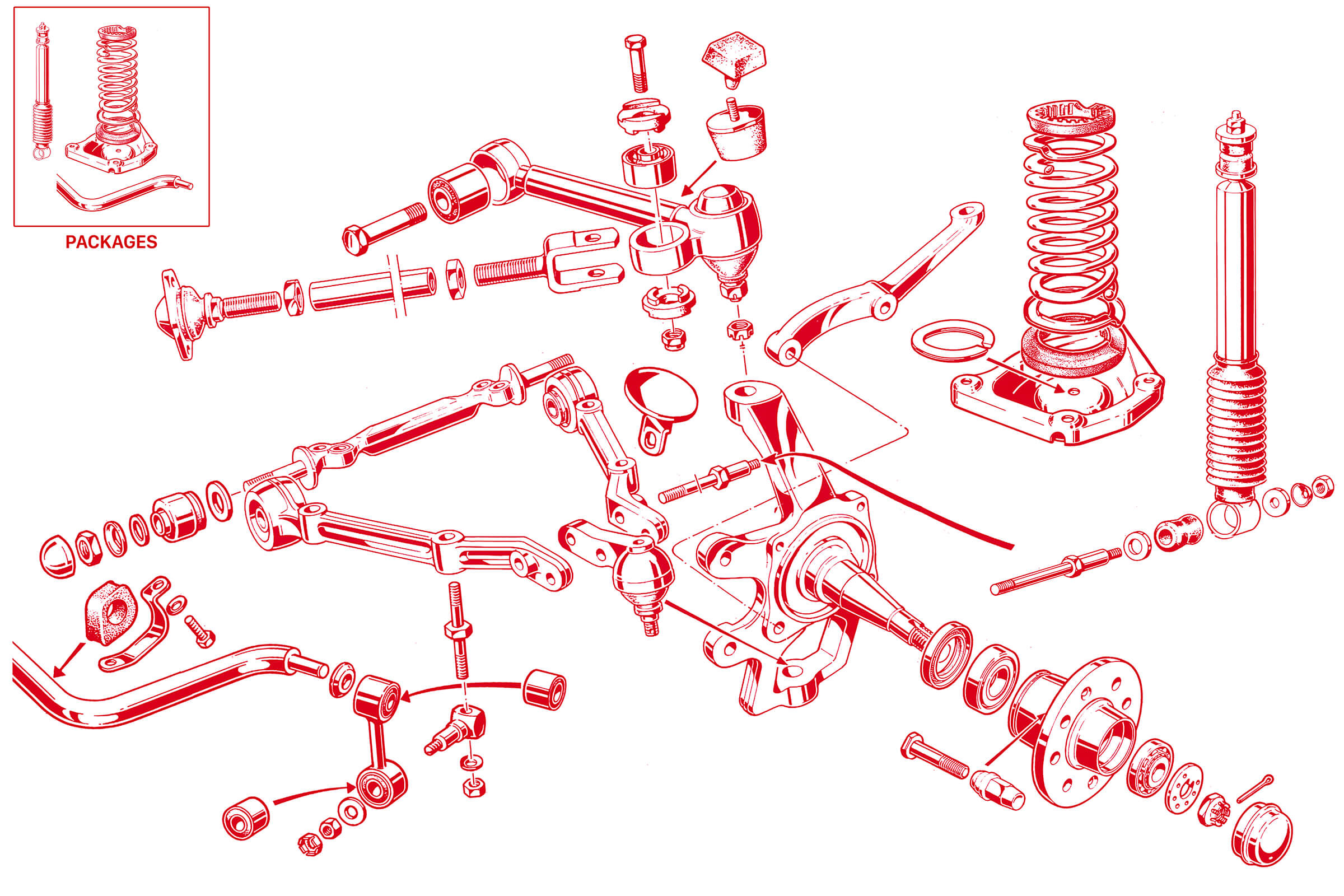 Suspension - Front | Diagram | Alfa Romeo Parts Diagram | Alfaholics